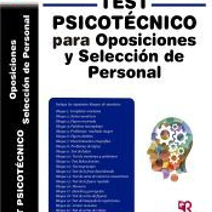 Test Psicotécnico para Oposiciones y Selección de Personal. 1