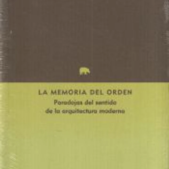 La memoria del orden 1