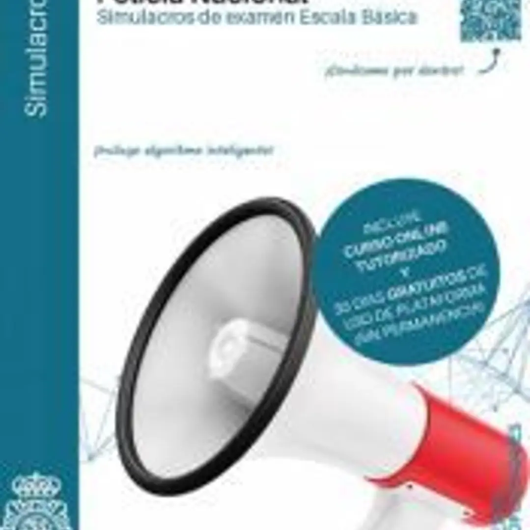 Policía Nacional Escala Básica. Simulacros de examen 1