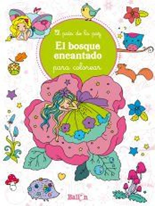 El bosque encantado para colorear