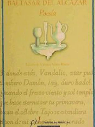 POESIAS, DE BALTASAR DEL ALCAZAR