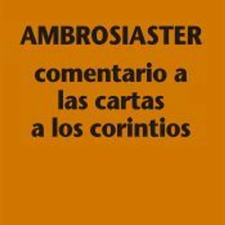 Comentario a las Cartas a los Corintios [Bpa, 104] 1