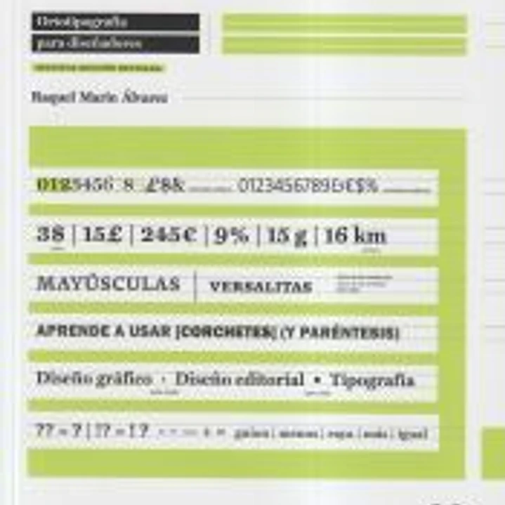 Ortotipografía para diseñadores Segunda edición revisada 1