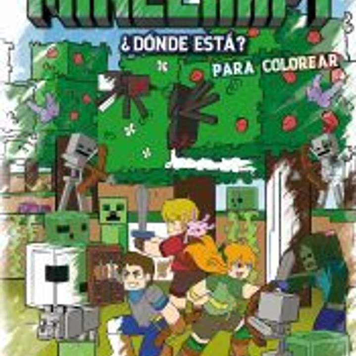 Minecraft. ¿Dónde está? Para colorear 1