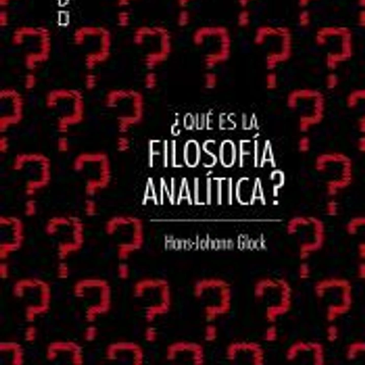 ¿Qué es filosofía analítica? 1