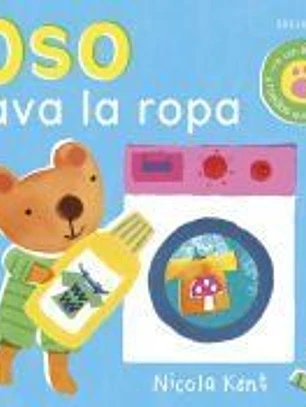 Oso lava la ropa