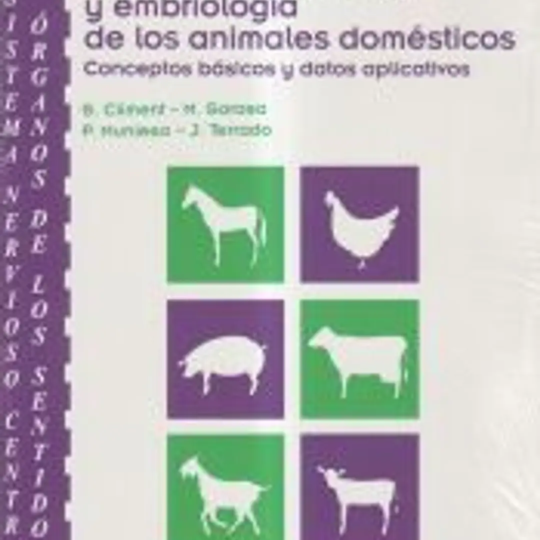 Sistema nervioso central y órganos de los sentidos Manual de anatomía y embriología de los animales domésticos 1