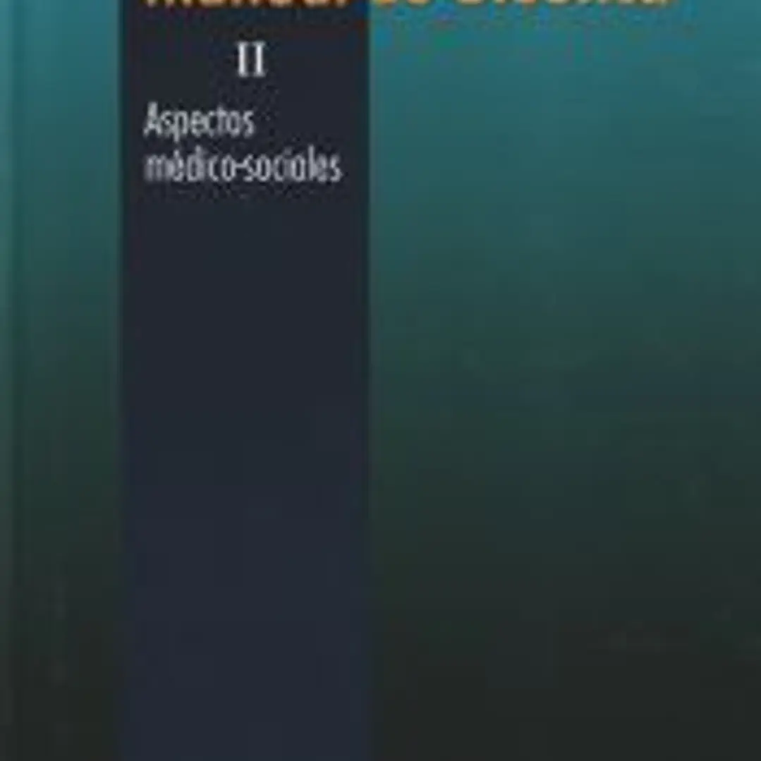 Manual de bioetica II : Aspectos medico sociales 1
