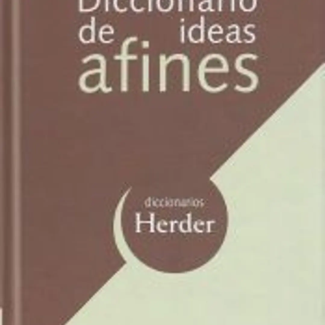 Diccionario de ideas afines 1
