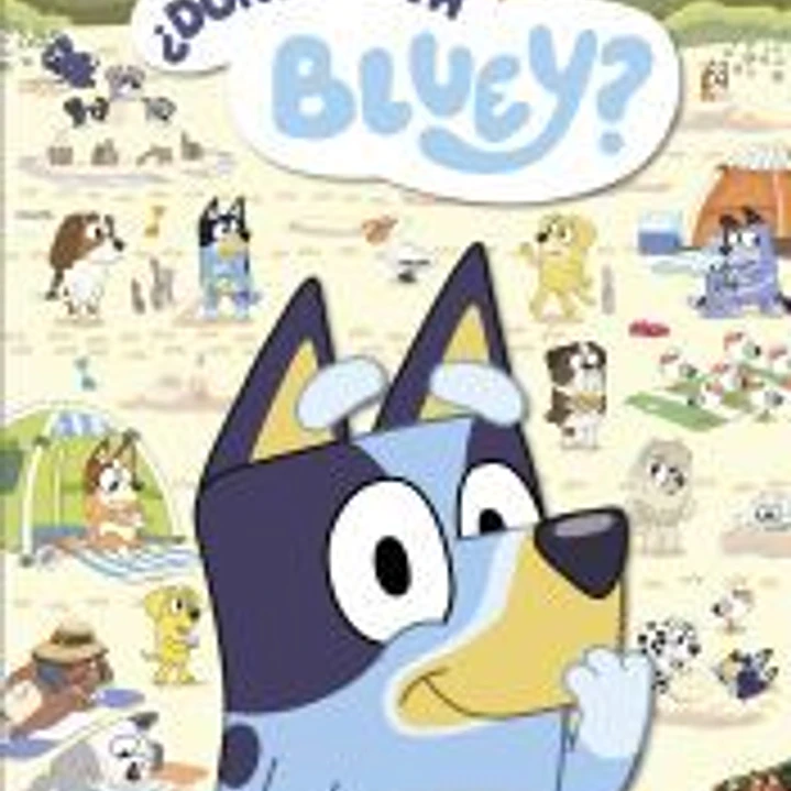 Bluey. Libro juguete - ¿Dónde está Bluey? (edición en español) 1