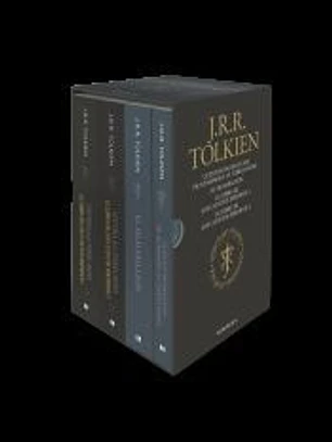 Estuche Tolkien 2 (Silmarillion, Cuentos Inconclusos, Hª Tierra Media 1 y 2)