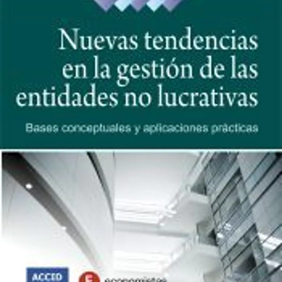 Nuevas tendencias en la gestion de las entidades no lucrativas 1