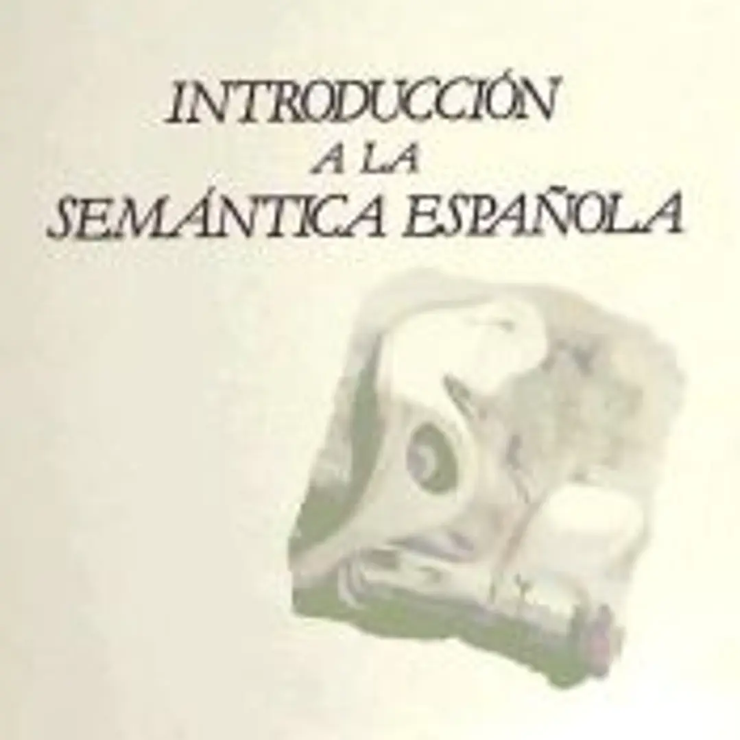 Introducción a la semántica española 1
