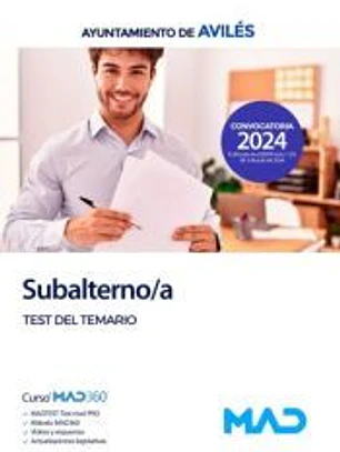 Subalterno/a. Test del temario. Ayuntamiento de Avilés