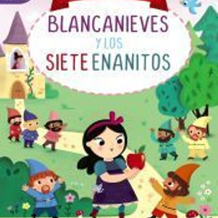 ¡Cuentos con pegatinas! Blancanieves y los siete enanitos 1