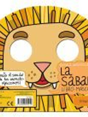 La sabana. Libro-máscara