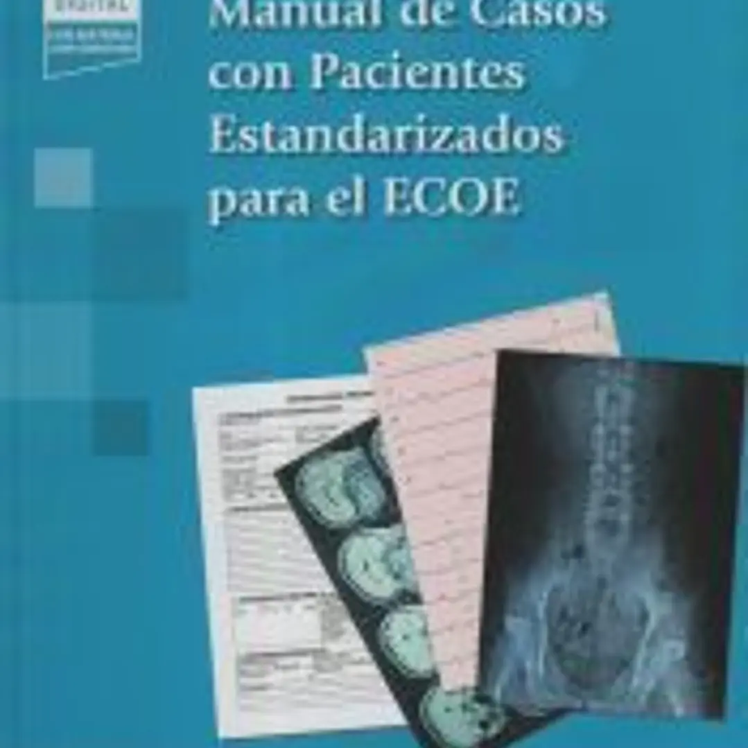 MANUAL DE CASOS CON PACIENTES ESTANDARIZADOS PARA 1