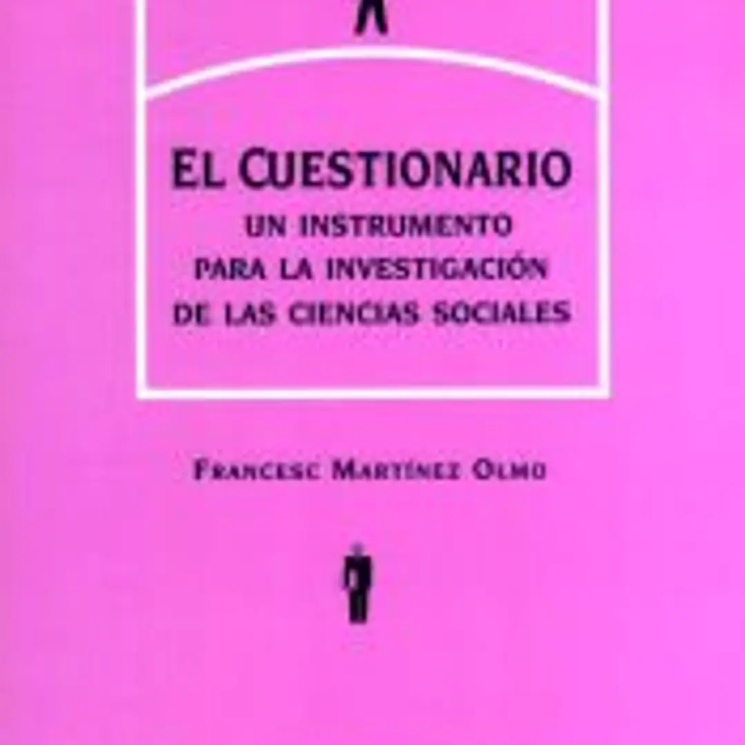 El cuestionario: un instrumento para la investigación de las ciencias sociales 1