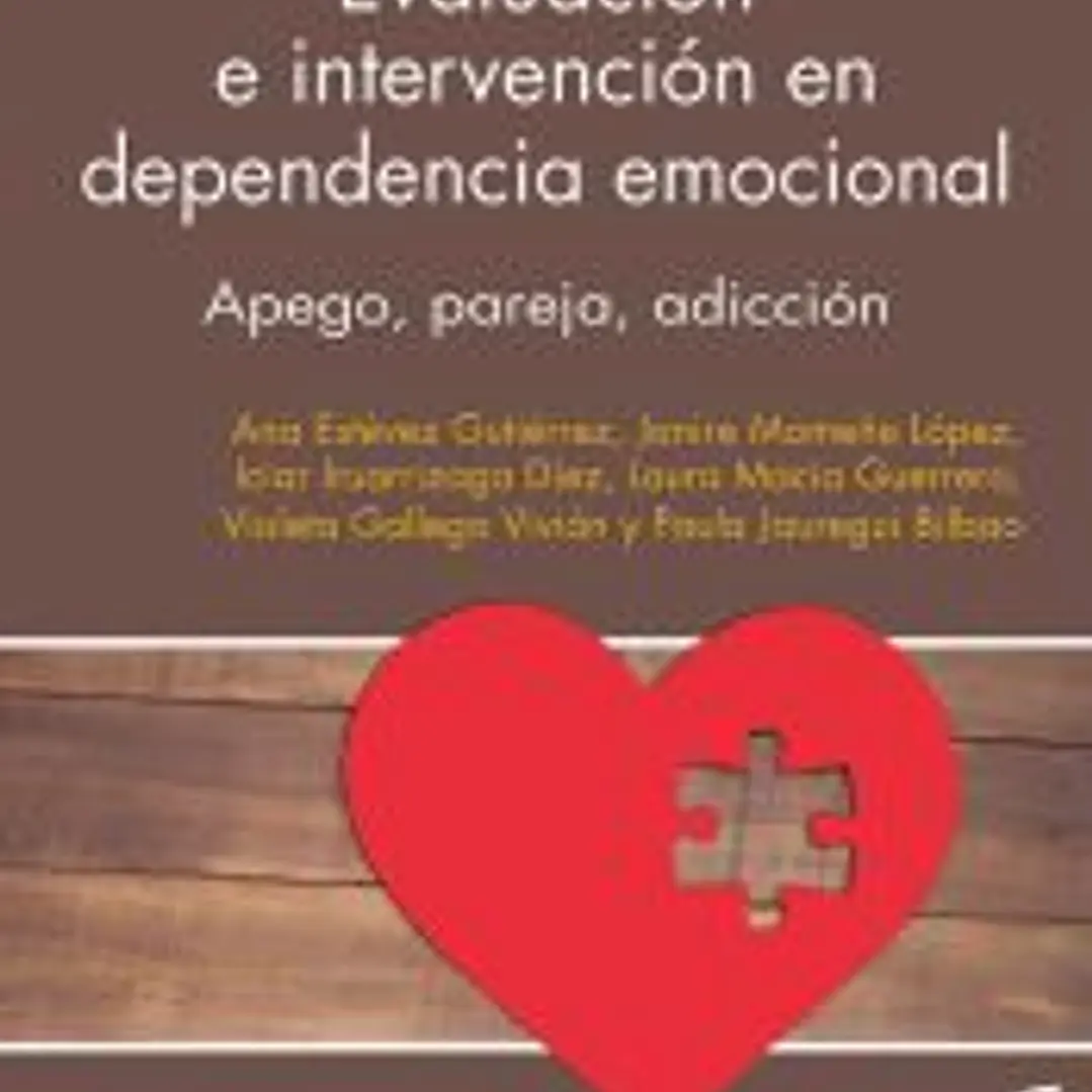 Evaluación e intervención en dependencia emocional 1