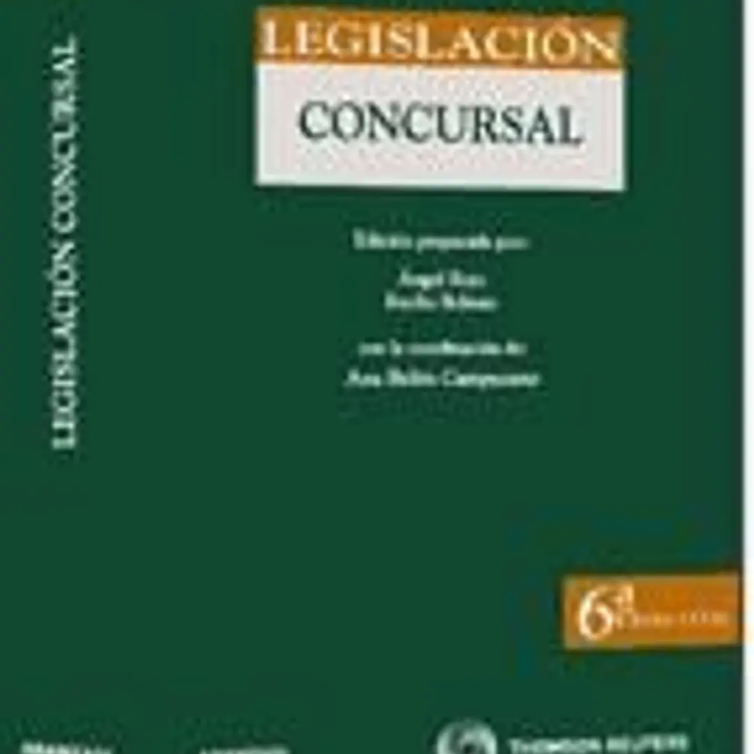 Legislación concursal 1