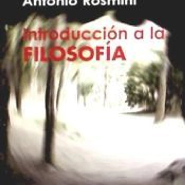 Introduccion a la filosofia 1