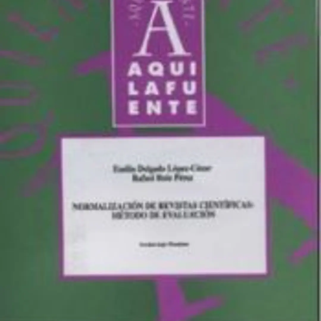 Normalización de revistas científicas: método de evaluación 1
