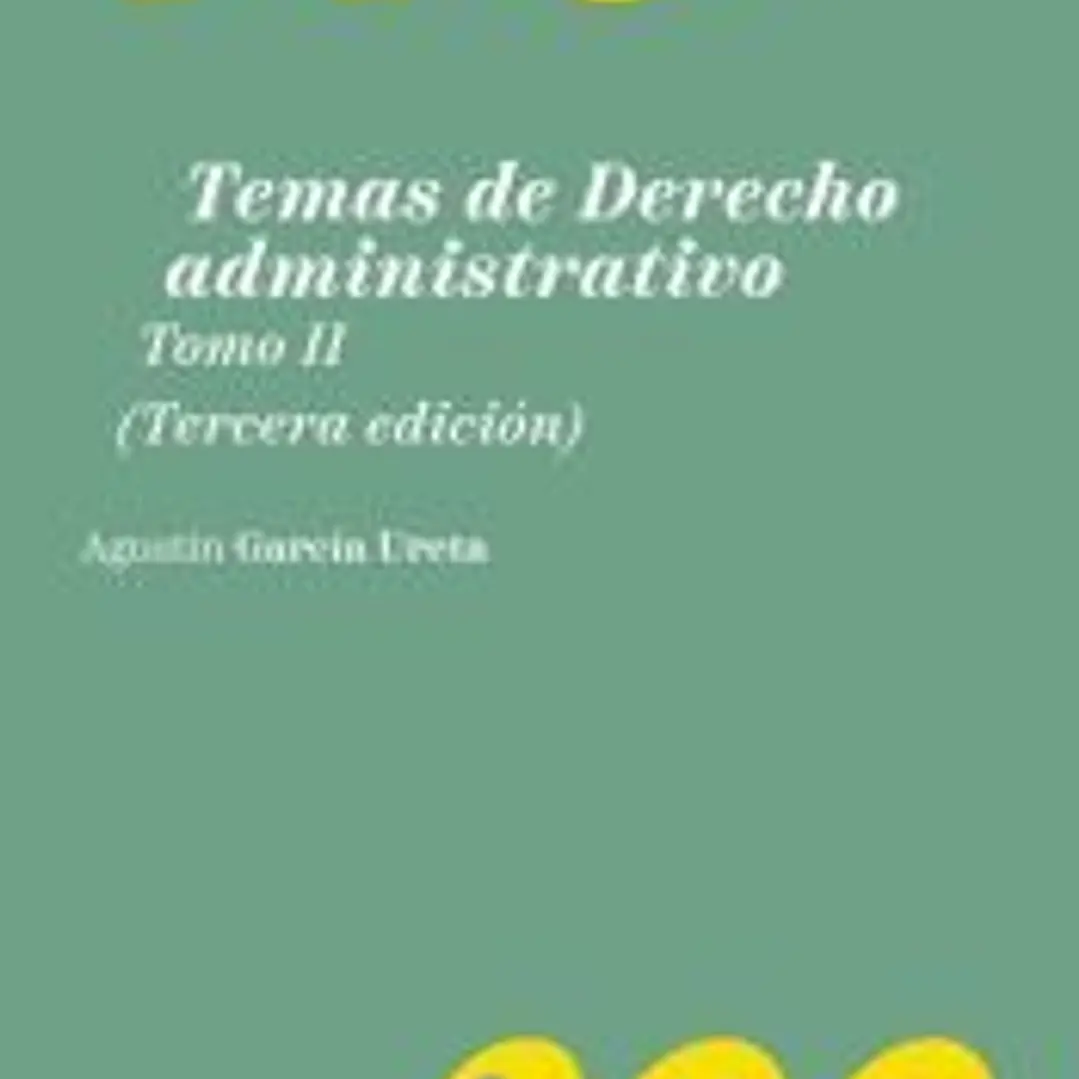 Temas de Derecho administrativo. Tomo II 1