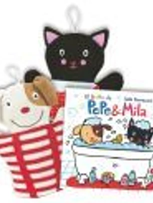 Pack de El baño de Pepe & Mila + manoplas