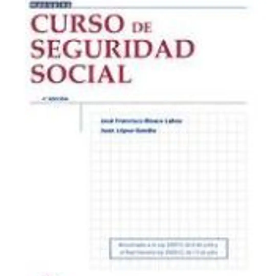 Curso de Seguridad Social 4ª Ed. 2012 1