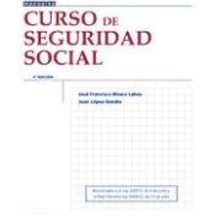 Curso de Seguridad Social 4ª Ed. 2012 1