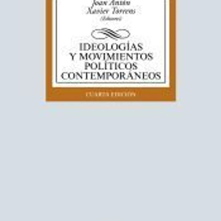 Ideologías y movimientos políticos contemporáneos 1