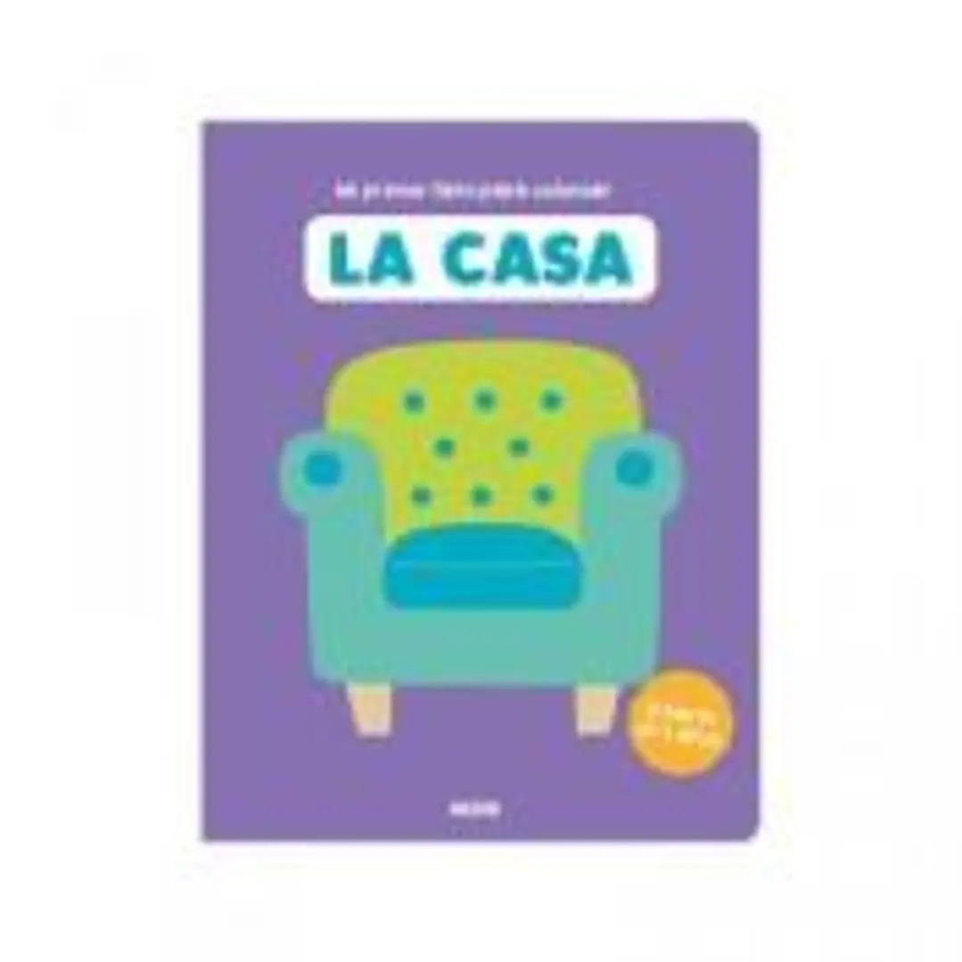 Mi primer libro para colorear, la casa 1