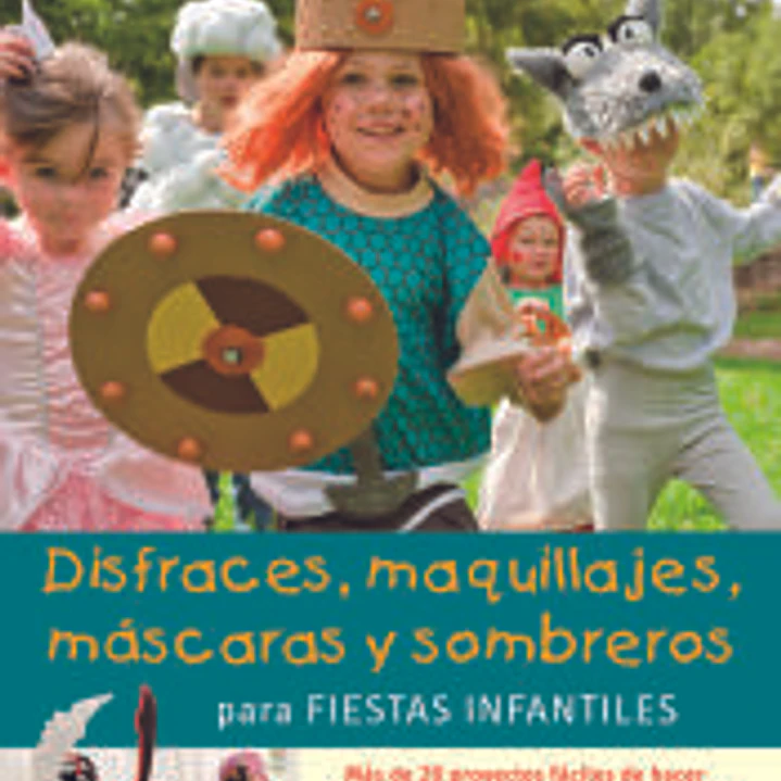 Disfraces, maquillajes, máscaras y sombreros para fiestas infantiles 1
