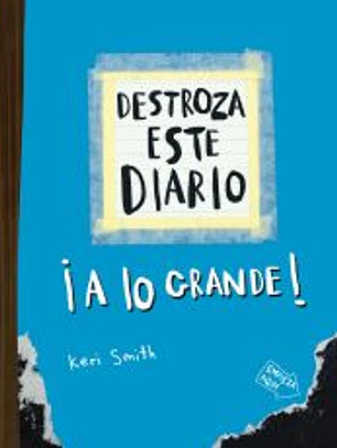 Destroza este diario. A lo grande - Azul flúor