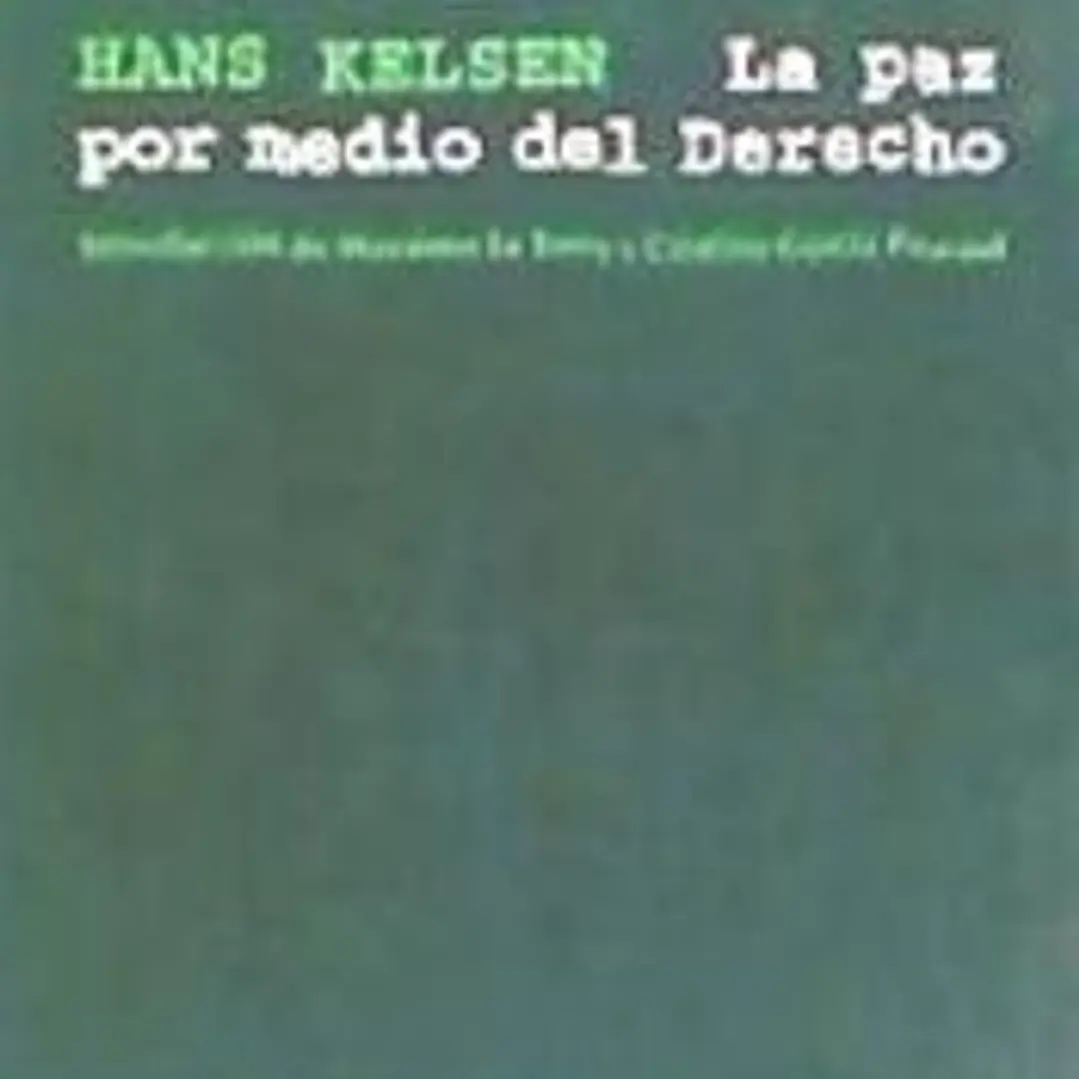 La paz por medio del derecho 1