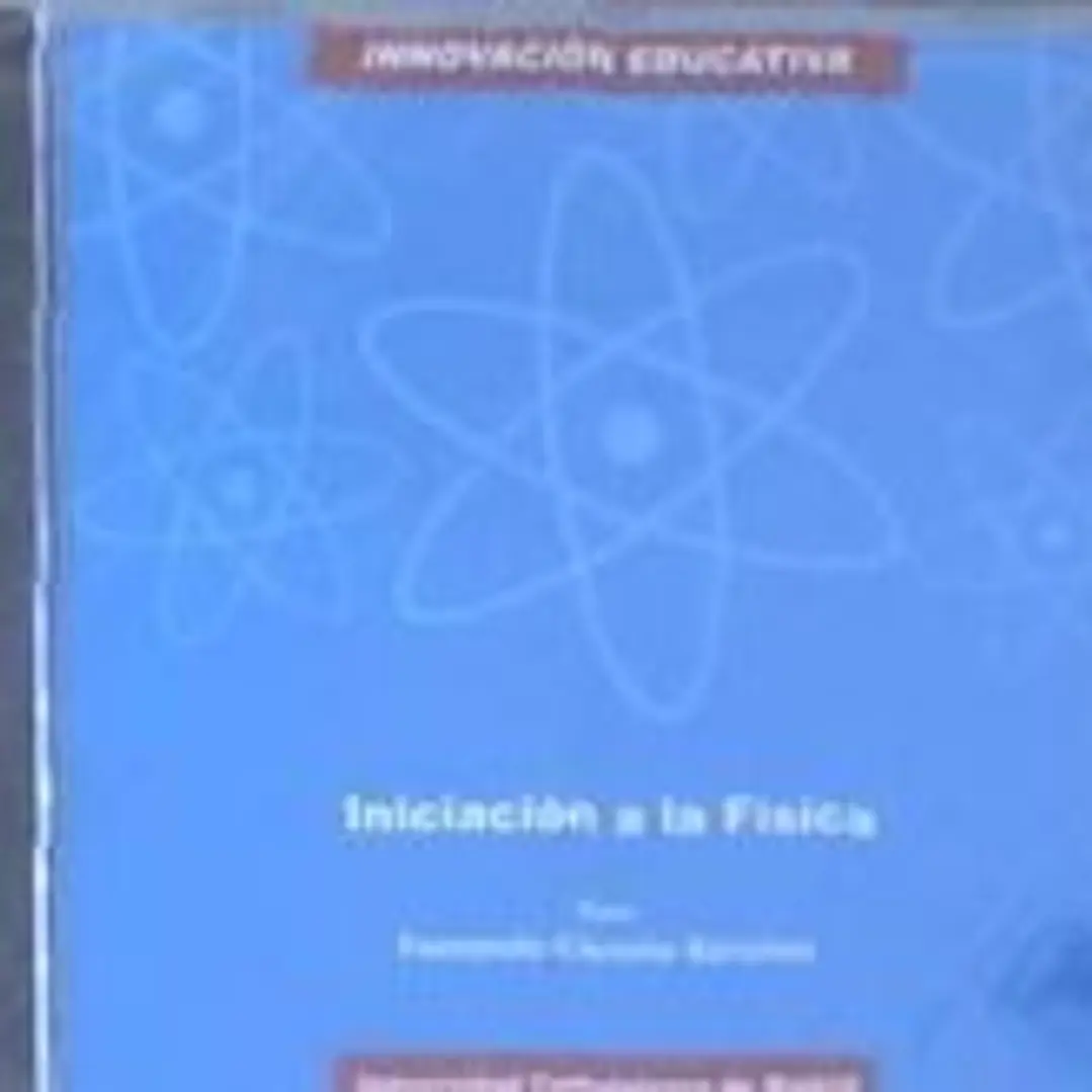 Iniciación a la física 1