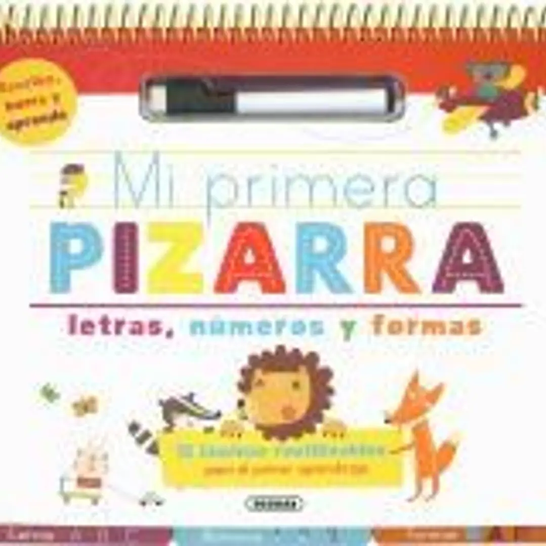 Mi primera pizarra para escribir. Mi primera pizarra de letras, números y formas 1