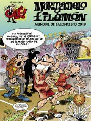 Mundial de baloncesto 2019 (Olé! Mortadelo 213)