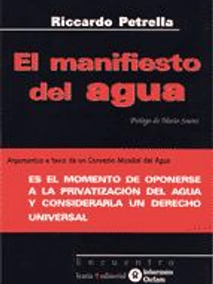 El manifiesto del agua
