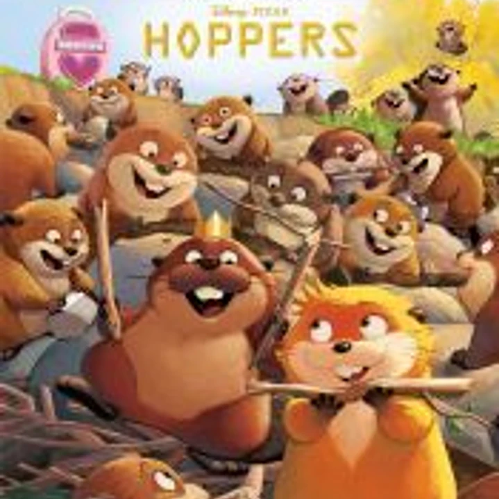 Hoppers. Gran libro de la película 1