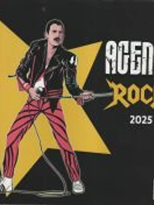 AGENDA ROCK 2025: Una singular historia del rock en forma de agenda e ilustrada por grandes artistas