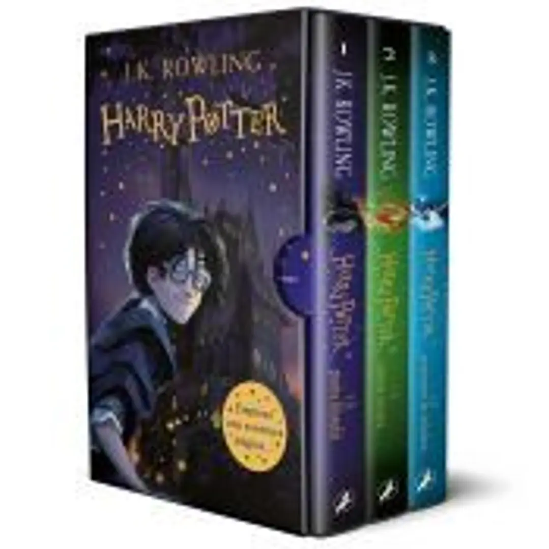 Harry Potter (estuche con: Harry Potter y la piedra filosofal | Harry Potter y la cámara secreta | Harry Potter y el pri 1