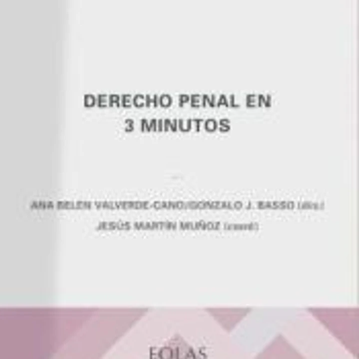 Derecho penal en 3 minutos 1