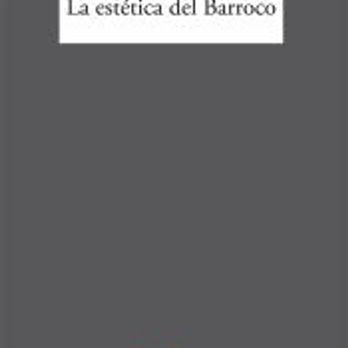 La estetica del barroco 1