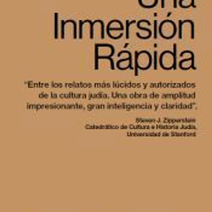 Cultura judía. Una inmersión rápida 1
