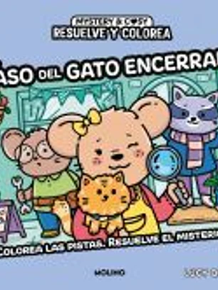 Resuelve y colorea - El caso del gato encerrado