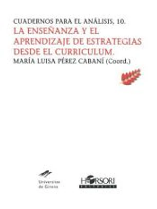 La enseñanza y el aprendizaje de estrategias desde el curriculum