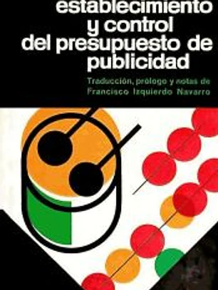Establecimiento y control presupuesto de publicidad