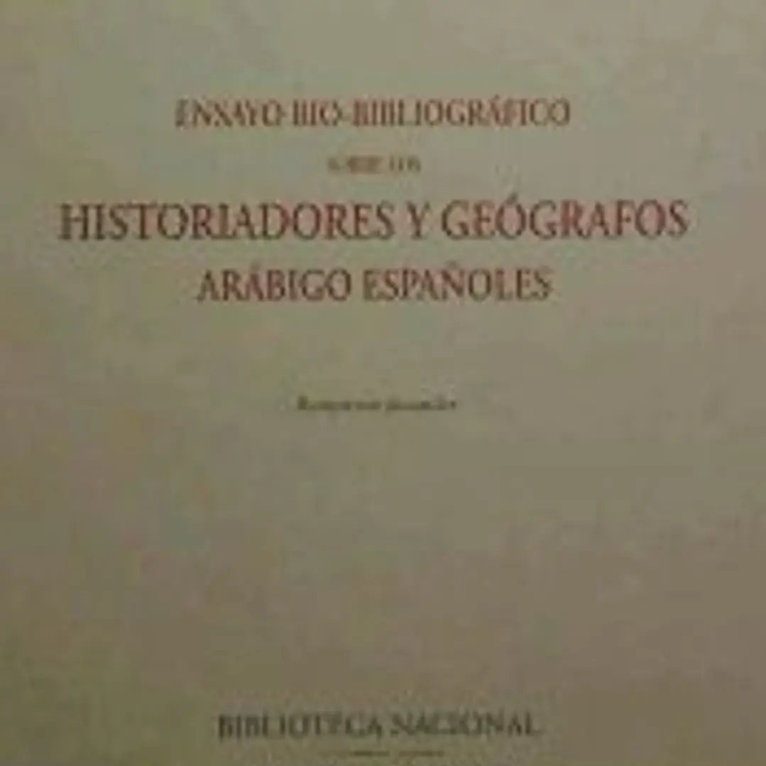 Historiadores y geógrafos arábigo-españoles 1
