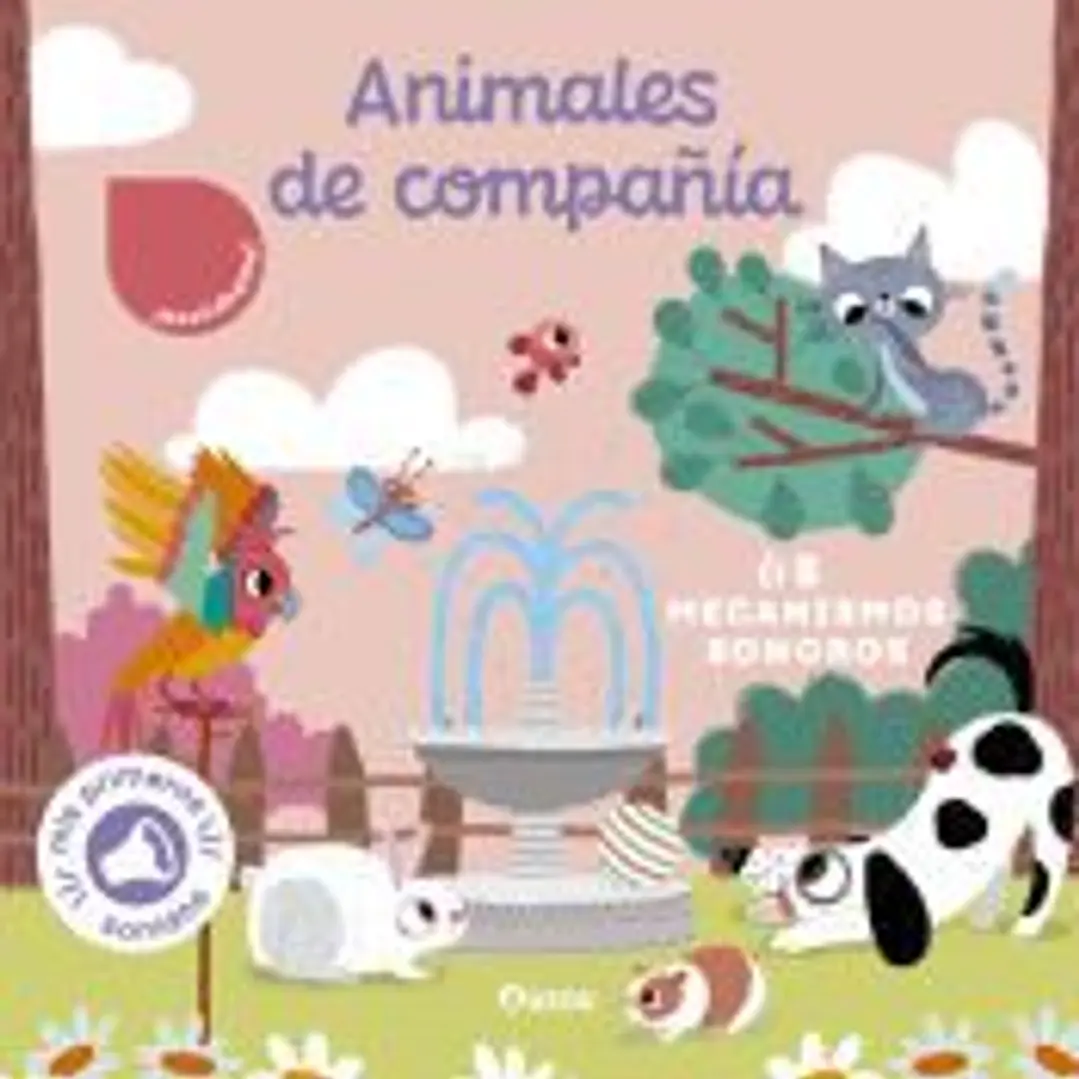 Libro de sonidos. Animales de compañía 1